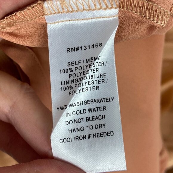 NEW Vici Collection Satin Balloon Sleeve Dress Size Large Nordstrom Tie Neck L - Picture 6 of 10